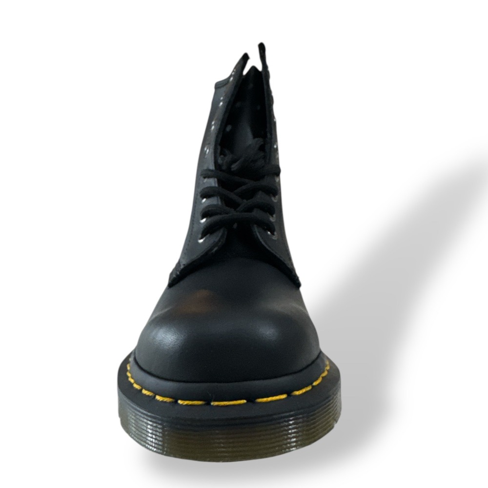 Dr. Martens 1460 Black Smooth Leather 8-eye Lace-up Boots Mens US 12 / Wm 13 NIB - Picture 3 of 9